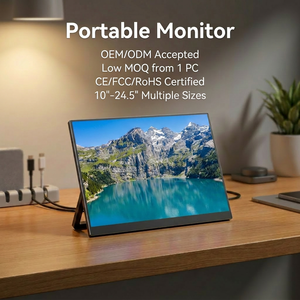 Moniteur <span class=keywords><strong>portable</strong></span>, extension d'écran d'ordinateur <span class=keywords><strong>portable</strong></span> avec écran IPS 1080P, 13,3, 14, 15,6, 16, 17,3 pouces, deuxième écran Type-C <span class=keywords><strong>pour</strong></span> ordinateur <span class=keywords><strong>portable</strong></span>, voyage - Product Image 1