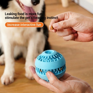 Giocattolo da Masticare in Gomma Naturale di Medie Dimensioni per Cani, Interattivo per il Divertimento e la Pulizia dei Denti, Antistress, con Sacchetto Nascosto per Giocattoli per Animali Domestici - Product Image 6