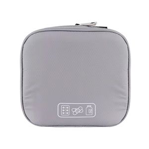 Trousse de transport personnalisée pour médicaments avec poignée, poches amovibles, organiseur modulaire pour pilules, sac de rangement pour médicaments - Product Image 3