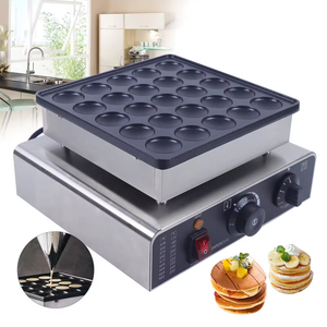 Thương mại 25 miếng tấm sưởi ấm đôi Mini <span class=keywords><strong>Pancake</strong></span> <span class=keywords><strong>Maker</strong></span> đa chức năng Muffin Waffle Máy Dorayaki Máy làm - Product Image 1