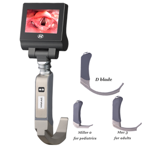 Videolaringoscopio para Intubación de Vías Respiratorias, <span class=keywords><strong>Precio</strong></span> de Fábrica, con Pantalla de 3 Pulgadas, 3 Hojas Opcionales - Product Image 1