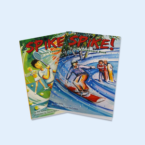 Le vendite calde hanno personalizzato il libro di storie del campione di Tennis per i bambini che imparano il libro con copertina morbida dello sport di tennis - Product Image 3
