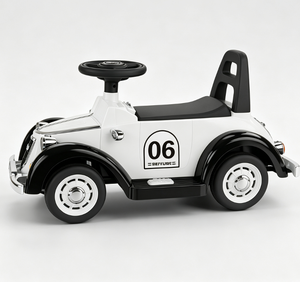 Auto Giocattolo Classica per Bambini con Simulazione di Guida, Stabile a Quattro Ruote, Regalo Fantastico per Bambini da <span class=keywords><strong>1</strong></span> a 4 Anni, Gioco per Interni ed Esterni - Product Image 1