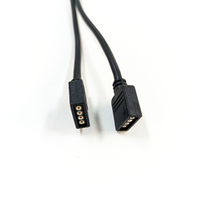 ARGBコントローラ30cmスプリッターエクステンションケーブル1 ~ 2 5V ARGBデバイス用ファンライトストリップ - Product Image 5
