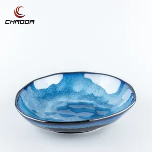 High Quality Restaurant Home Serving Round Kitchen Catering Ceramic Plates Dish