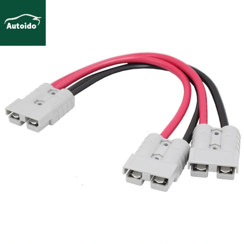 2Pcs 175A 1/0 AWG Battery Power Connector Cable Quick Connect Disconnect Kit For Anderson Car Atv Winch 87583115