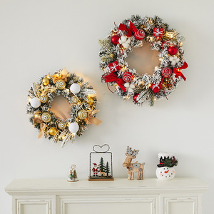 Southpeak Eco-Friendly Handmade Festive Holiday Wreath Christmas for <b>Door</b> Wall Window Home Indoor Party Supplies Decor - Product Image 2