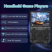 Console de jeu portable rétro, émulateur Android, WiFi 2,4 GHz, multijoueur, 3500 mAh, 4 Go, jeux d'arcade