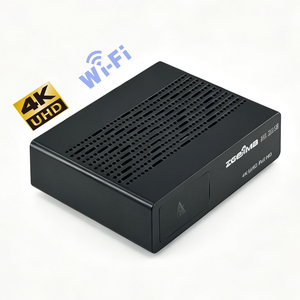 Receptor de televisión satelital 4K UHD <span class=keywords><strong>ZGEMMA</strong></span> H8.2H SE DVB S2 + DVB C/T2 H.265/HEVC satelital + <span class=keywords><strong>decodificador</strong></span> de TV por cable/terrestre - Product Image 1