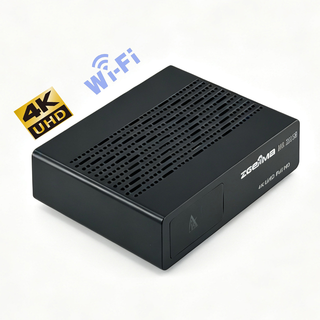 4K UHD satellite tv receiver ZGEMMA H8.2H SE DVB S2 + DVB C/T2 H.265/HEVC satellite + cable/terrestrial tv decoder
