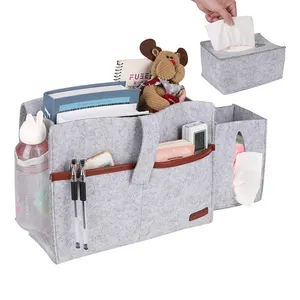 Opknoping Nachtkastje Caddy Organizer Met Tissue Doos En Water Fles Houder Perfect Voor Vele Gelegenheden