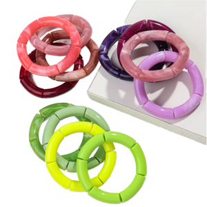 Vintage <b>Resin</b> Bangles Chunky <b>Resin</b> Bangles Lightweight <b>Resin</b> Bangles <b>Resin</b> Cuff Bracelet - Product Image 1