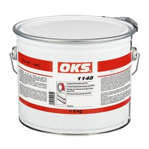 Grasa de silicona de politetrafluoroetileno de larga duración, color beige claro. - Product Image 1