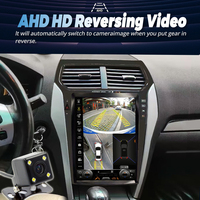 Écran Android 13 de 12,1 pouces pour Ford Explorer 2012 2013 2014 2015 2016 2017 2018 2019 Autoradio GPS Lecteur vidéo Carplay