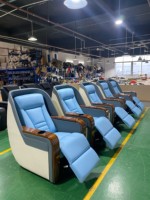 Benutzer definierte erstklassige Smart Home Theater Liege sofa Electric Power Films itze für Villen und Keller Kapsel möbel
