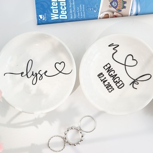Populaire cristal Code verre Uv autocollant preuve toboggan décalcomanie <span class=keywords><strong>Transparent</strong></span> personnalisé toboggan décalcomanies faisceau Laser <span class=keywords><strong>papier</strong></span> de <span class=keywords><strong>transfert</strong></span> d'eau - Product Image 2