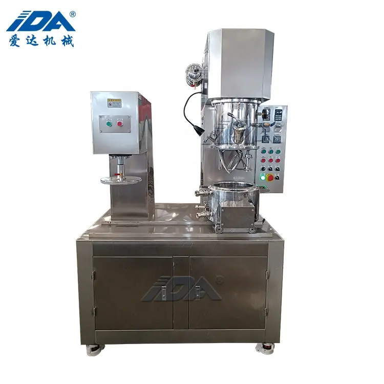 Adhesive mixing machine industrial paint chemical vacuum double planetary mixer