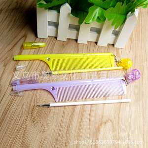 Bolígrafo de Gel con Forma de Peine, Material Plástico, Diseño Bonito, para Estudiantes - Product Image 6