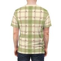 T-shirt unisexe homme femme à manches courtes pour Noël - Impression par transfert thermique amusante pour les fêtes - Polyester tricoté décontracté - Assortiment familial