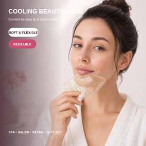 Pack de gel réutilisable pour les lèvres, à refroidissement rapide, chaud et froid, pour le soin et le soulagement de l'enflure après injection de filler. - Product Image 3