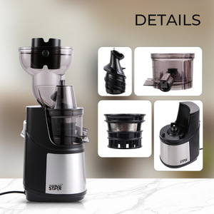 Exprimidor Portátil Winningstar de Uso Doméstico con Motor de Cobre Puro de 250W, Separación de Pulpa y Exprimidor Lento de Gran Diámetro - Product Image 2