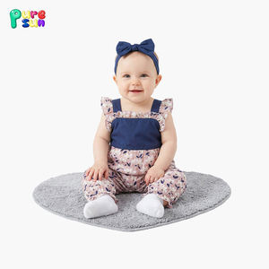 ชุดจั๊มสูทเด็กทารกพิมพ์ลายดอกไม้ยอดนิยมของ Puresun ชุดบอดี้สูทเด็กแรกเกิดผ้าฝ้าย - Product Image 3