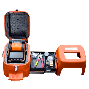 Soudeuse par fusion professionnelle Ai9 à 6 moteurs pour alignement cœur à cœur, avec OPM et VFL intégrés, pour l'épissage de câbles à fibres optiques - Product Image 1