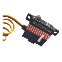 Moteurs servo numériques sans noyau haute performance MJ-1015HV MINI pour drones et avions RC, 8.4V 9.6KG, aile mince en aluminium pour planeurs