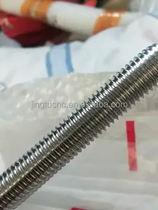 แกนเกลียวสแตนเลส316 304ยาว1เมตรเกลียวยาว1000มม. ก้านเกลียวทั้งหมด M2 M2.5 M3 M5 M6 M8เมตริก M10 - Product Image 4