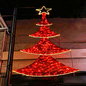 Luces LED 2D y 3D Impermeables para Exteriores, con Motivos Navideños para Decoración de Calles, Paisajes y Centros Comerciales - Product Image 1