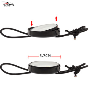 Espejo Convexo de Visión Trasera KEEP DIVING HSJ 047 para Buceo en Cuevas con Montaje Lateral, Ajustable, Expandible, con Cordón Elástico - Product Image 2