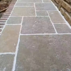 Vente en gros de brique murale en pierre calcaire bleue grise dégringolée Antique 300X300 600X300 - Product Image 2