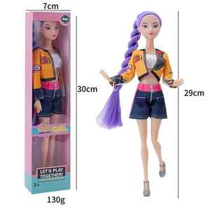 Muñecas de Vinilo de Ídolos del Grupo Femenino Star, Accesorios de Moda, Modelo Articulado, PVC/Vinilo Ecológico, Set de Juguetes Coleccionables para Niñas - Product Image 4