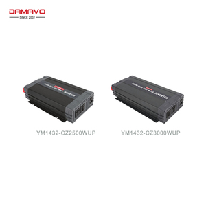 เครื่องแปลงไฟ DAMAVO Pure Sine Wave รุ่นใหม่ 12V/24V เป็น 110V/220V AC 300W-3000W สำหรับรถบรรทุก/ยานพาหนะ/รถบ้าน พร้อมพอร์ต USB - Product Image 3