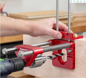 Portable Adjustable Woodworking <b>Drill</b> Locator Auto Line <b>Drill</b> <b>Guide</b> Puncher for Industrial DIY Tool Hand Tools Portable - Product Image 4