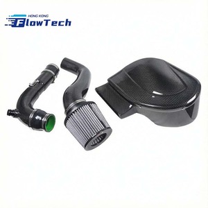 ระบบไอดีคาร์บอนไฟเบอร์แบบแห้ง Pre-Preg สำหรับ VW Golf MK5 GTI MK6 R Audi A3 S3 EA113 2.0T FSI – ตัวกรองแบบไหลสูง - Product Image 4
