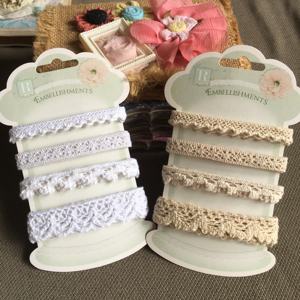 <span class=keywords><strong>Scrapbooking</strong></span> embellissement <span class=keywords><strong>Crochet</strong></span> dentelle ruban Collection pour artisanat Scrapbook ruban coton ruban garniture ensemble - Product Image 5