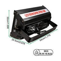 Igracelite LED ATOmic 1000W Lampu Strobo Putih Peralatan Pesta Dengan Lampu Stroboskop