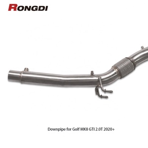 ท่อไอเสียสเตนเลส304ประสิทธิภาพสูงสำหรับ Volkswagen Golf GTI MK8 2.0T 2020 + - Product Image 5