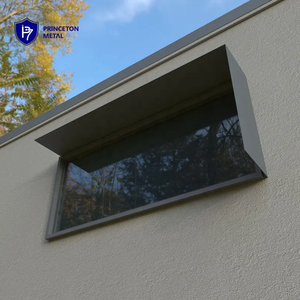 Thương mại không gỉ r Kem chống nắng kim loại Louvre lưỡi ban công nhôm trồng Windows shrouds màn trập cho cửa sổ mui xe - Product Image 4