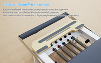 Mesin Pilates Reformer Tmax Con Torre Langsung dari Pabrik, Mesin Pilates Reformer dengan Half Trapeze Tower, Perlengkapan Studio Pilates Bersertifikasi CE