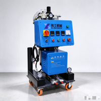 Machine professionnelle de pulvérisation de mousse de polyuréthane pour la rénovation des toits et l'isolation des bâtiments