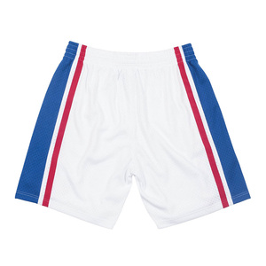 Pantalons de sport classiques de haute qualité, en maille polyester, impression par transfert thermique, shorts de basket-ball légers, pantalons d'exercice - Product Image 2
