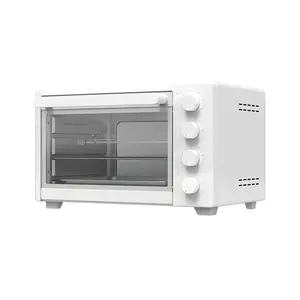 Forno de cozimento doméstico com controle automático de temperatura 32L, forno para fritadeira a ar com impressão por atacado