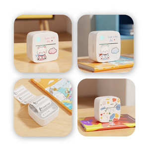 <span class=keywords><strong>Imprimante</strong></span> photo de poche <span class=keywords><strong>sans</strong></span> fil pour <span class=keywords><strong>iPhone</strong></span> et Android, mini <span class=keywords><strong>imprimante</strong></span> Bluetooth pour notes scolaires, journal, bricolage, cadeaux pour enfants - Product Image 2