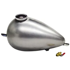 Réservoir de carburant en acier Alien Egg Wasp Gas Tank Steel 8l pour <span class=keywords><strong>moto</strong></span> rétro Harley pour <span class=keywords><strong>Triumph</strong></span> Xs650 Bobber Chopper - Product Image 1