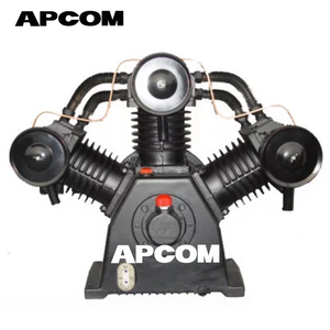 หัวปั๊มลมแบบลูกสูบ APCOM รุ่น AW90 AW65 AV65 สำหรับเครื่องอัดอากาศอุตสาหกรรม - Product Image 3