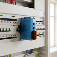 Controlador PLC Industrial Edgebox-Blue, Doble Núcleo Arm Cortex-A53, 512MB/1GB DDR4, 256MB/8GB EMMC, WIFI, RS485, IoT Gateway