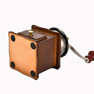 Molinillo de Café Manual Clásico de Madera Antiguo Royaltop, Portátil, para Café de Goteo y Prensa Francesa, con Muela de Cerámica - Product Image 5