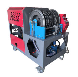 Máquina de <span class=keywords><strong>limpieza</strong></span> de alta presión de 300 bar, nueva máquina de gasolina de alta resistencia para dragado y drenaje de alcantarillado en sitios de construcción - Product Image 1